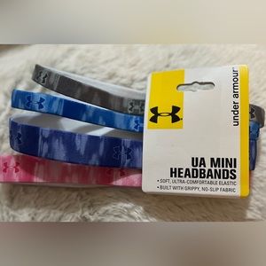 UA Mini Headbands Multicolor 4-Pack